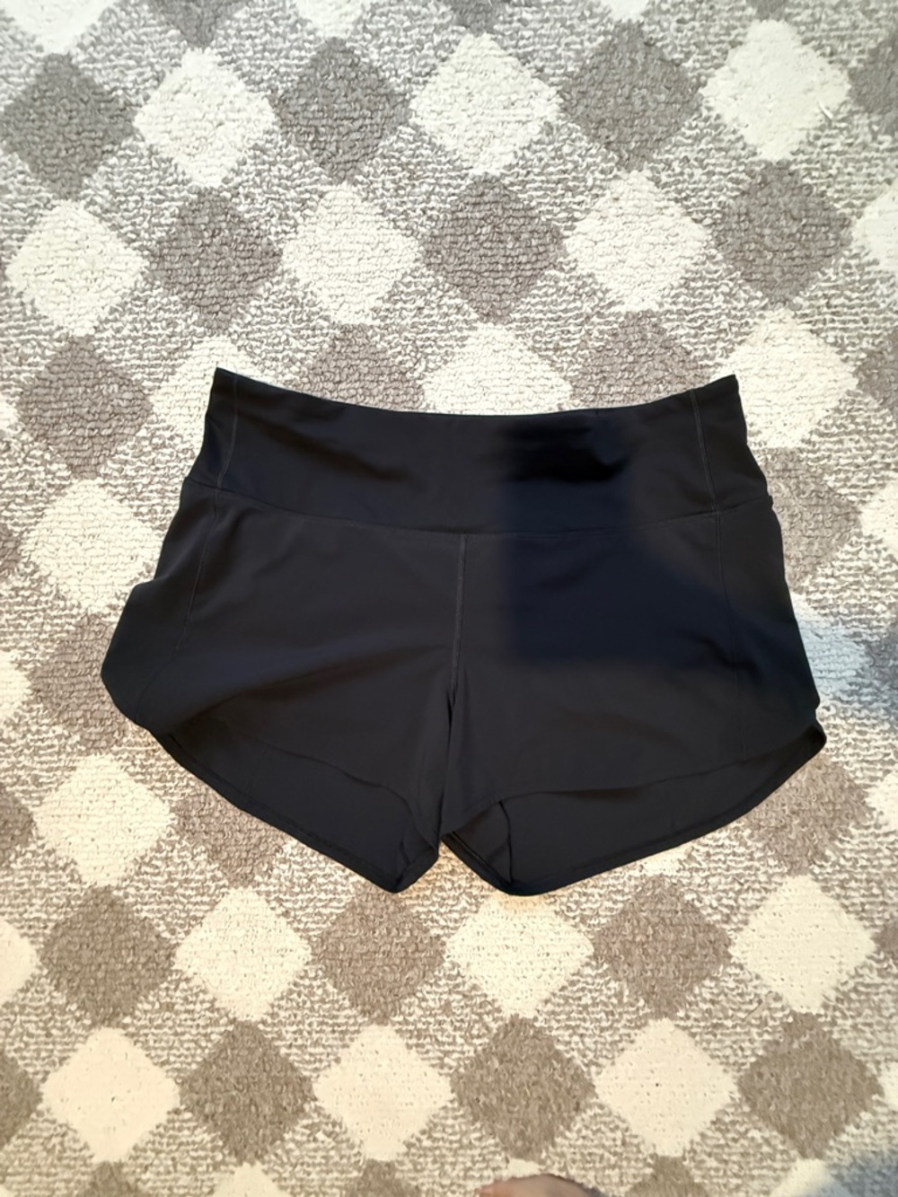 Speed Up High-Rise Lined Short 4" black